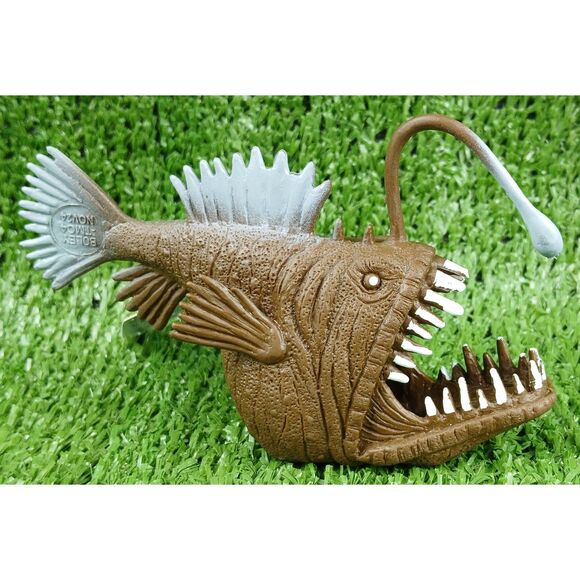 Anglerfish Toy Figure Deep Sea Angler Fish Boley Ocean Animal Sea Creature pvc - Picture 2 of 16